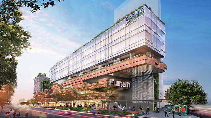 Funan mall reopens after S$560m renovation
