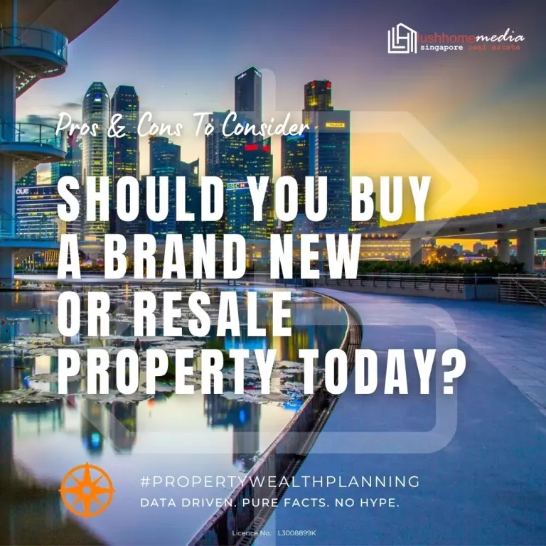 brand new or resale property